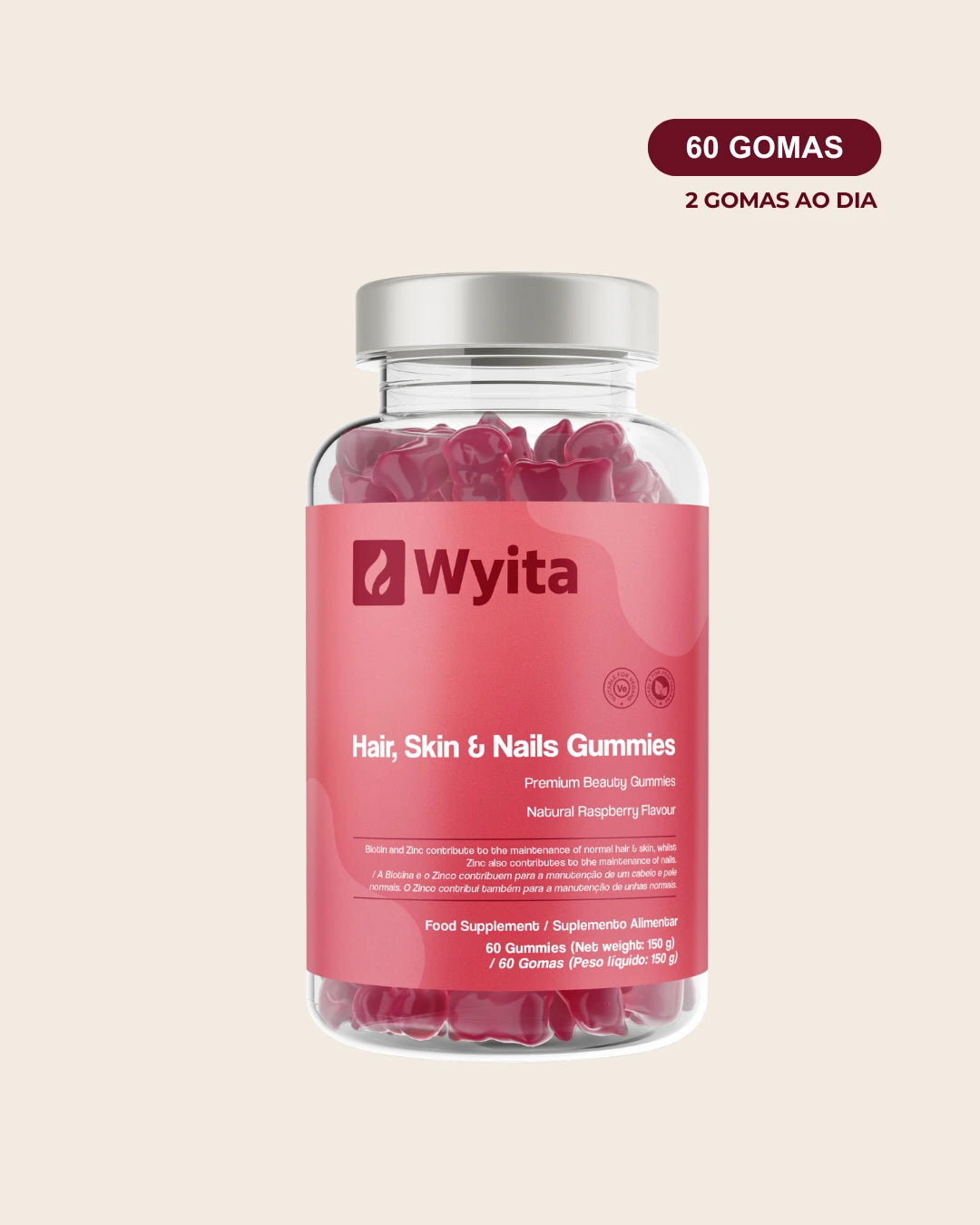 Gomas para Cabelo, Pele e Unhas