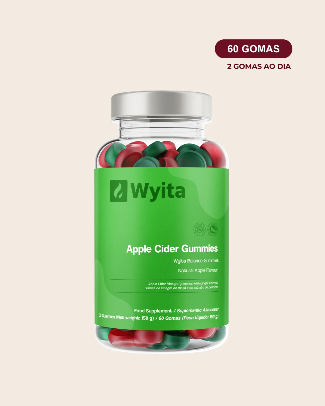 Gomas de Vinagre de Maçã & Gengibre | Detox