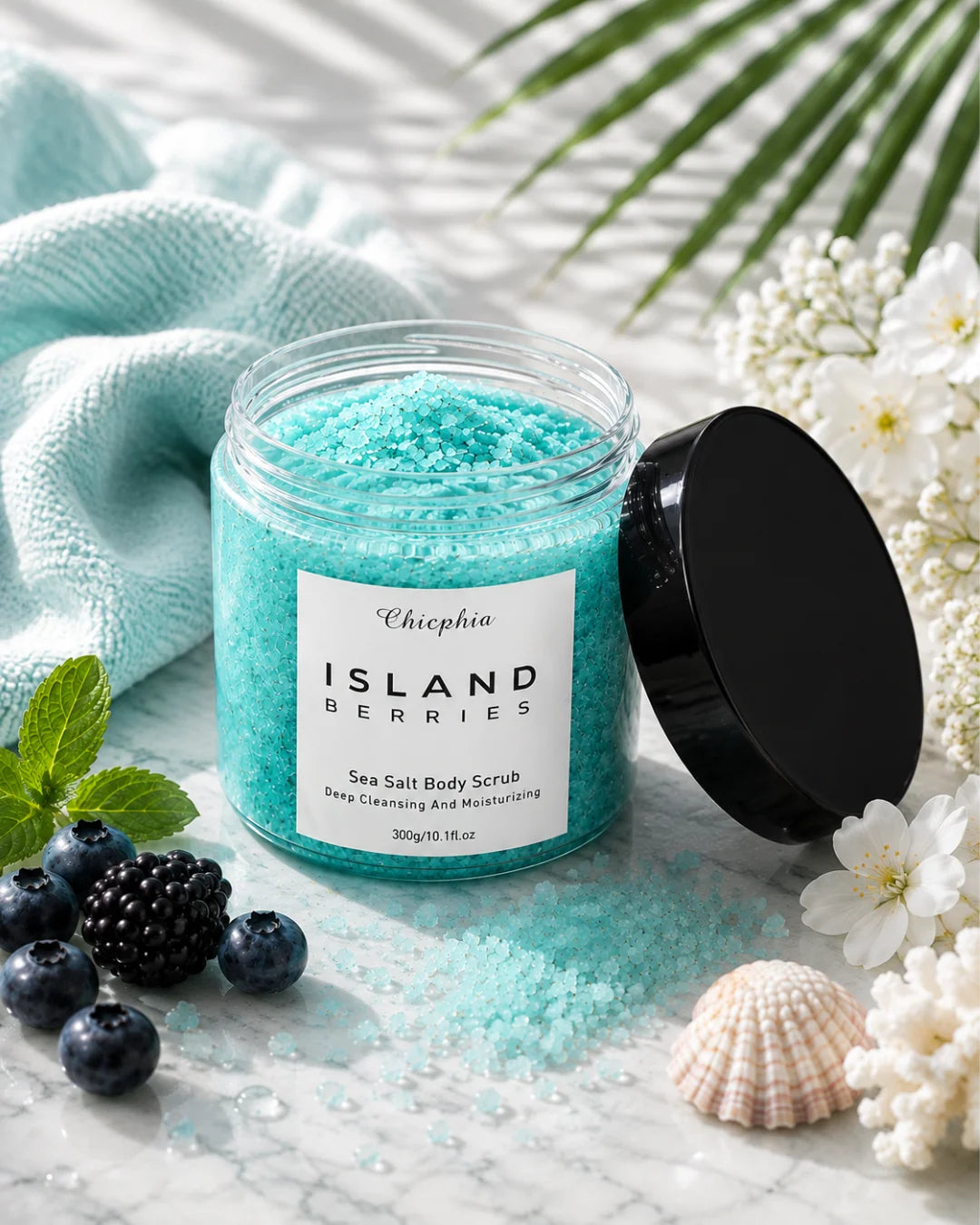 Body Scrub Sea Salt Island Berries
