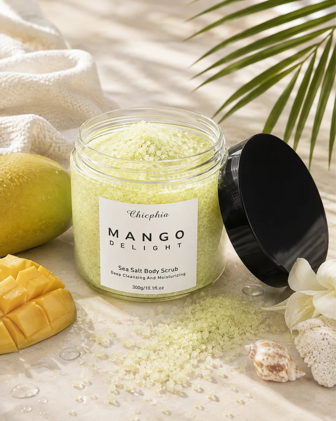 Body Scrub Sea Salt Mango Delight