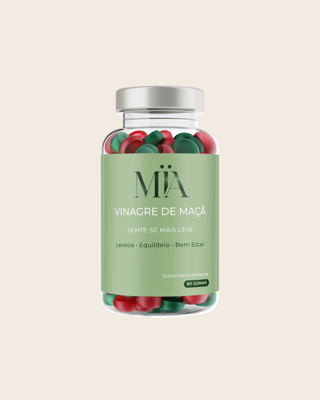 Gomas de Vinagre de Maçã & Gengibre | Detox Mais Vendido