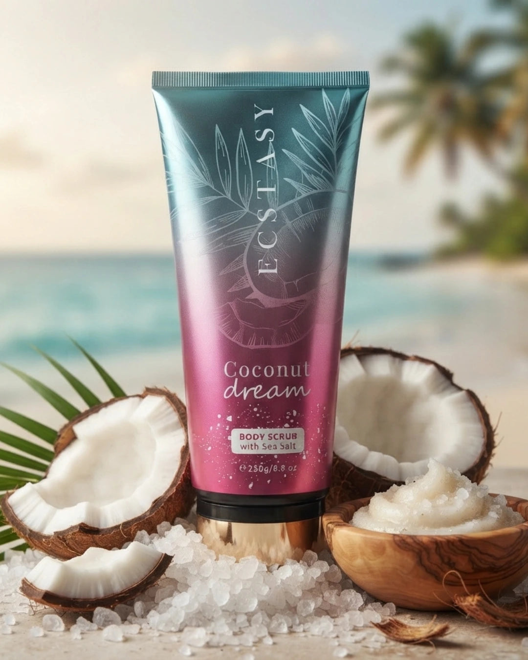Body Scrub Coconut Dream with Sea Salt