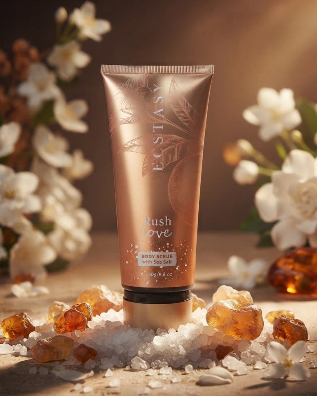 Body Scrub Rush Love with Sea Salt