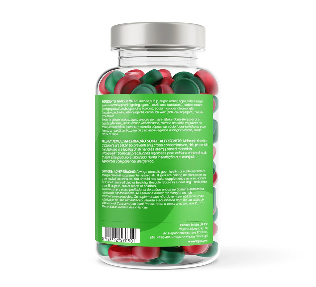 Gomas de Vinagre de Maçã & Gengibre | Detox