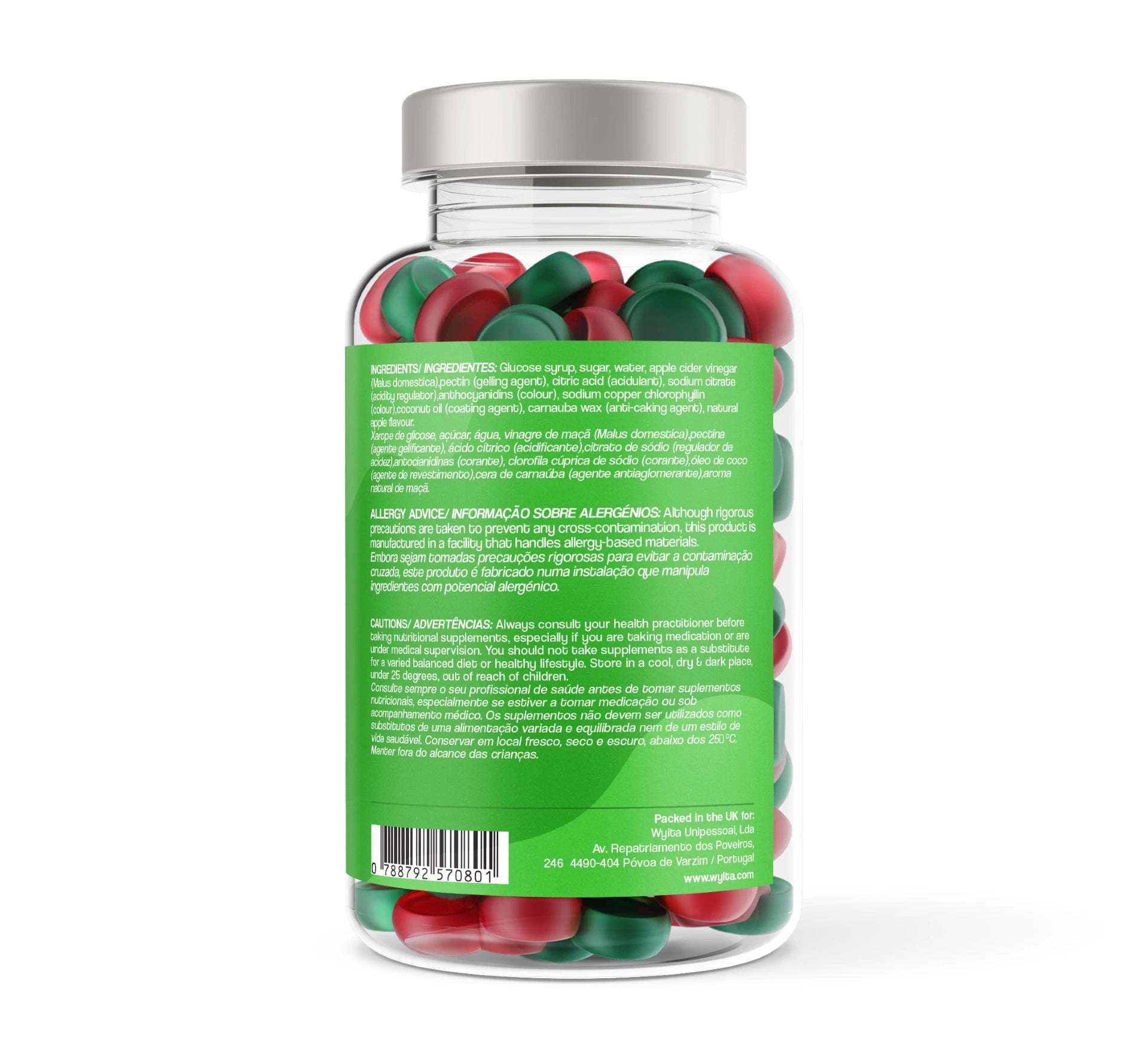 Gomas de Vinagre de Maçã & Gengibre | Detox