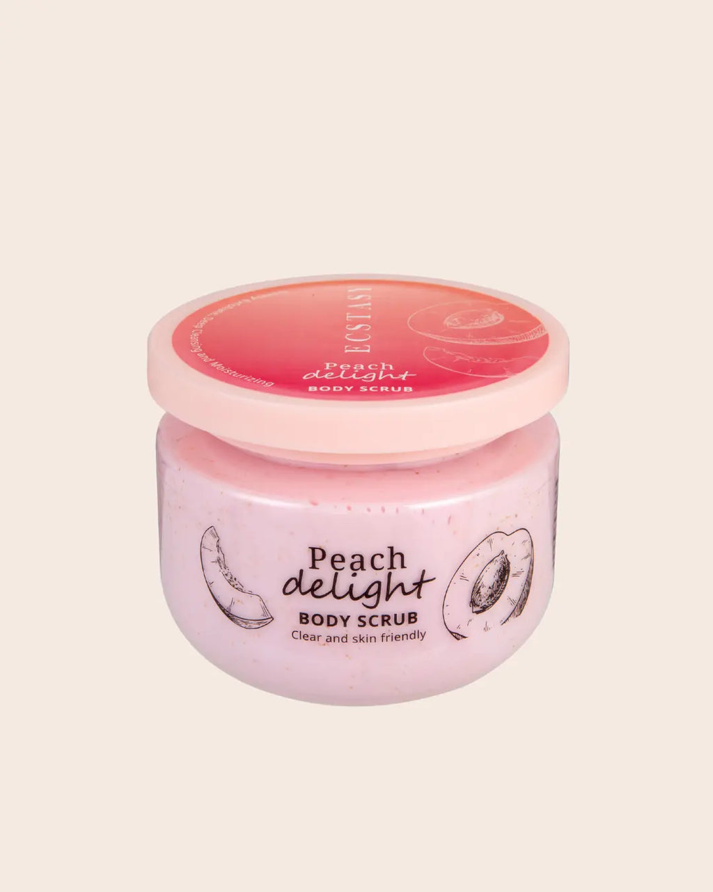 Body Scrub Peach Delight