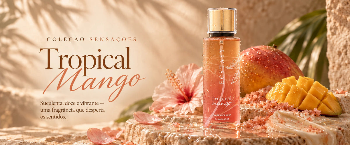 Body Mists Ecstasy da Coleção Sensações — compre 3 e receba 1 de oferta